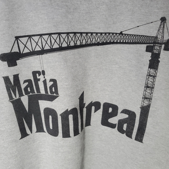 Montrealistik Sweatshirt Men Size S Canada Made - Picture 2 of 7